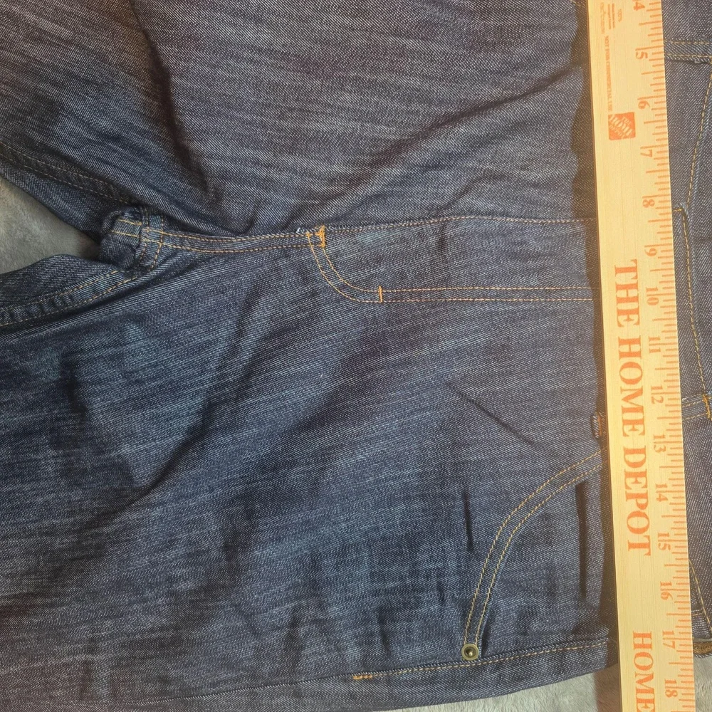 Dearborn Denim & Apparel Jeans Mens 35x31 Blue Dark Wash Relaxed Fit Stretch